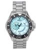 Grand Diver GMT Stainless Steel Turquoise Dial Automatic 47541 300M Men's Watch