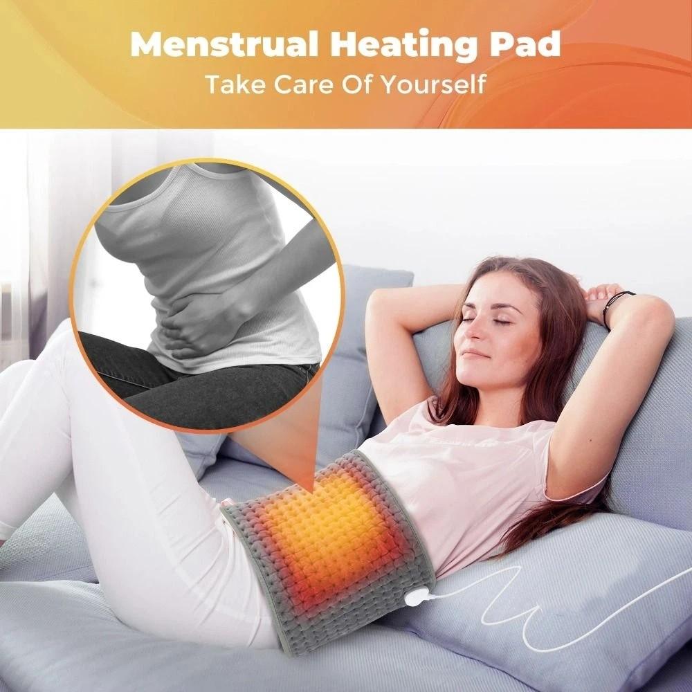 Portable Warm Thermal Pad Temperature Control Warming Back Belt Electric Thermal Blanket Home