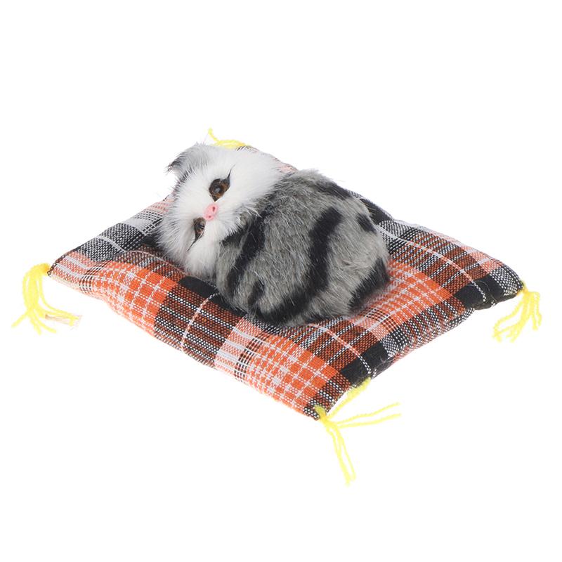 Автомобильные украшения, имитация спящих кошек, декор, плюшевая кукла, автоаксессуары