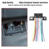OBDII J1962F OBD2 16-контактный разъем для приборной панели, открытый луженый провод, полный жгут проводов 3,9''