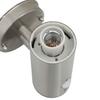 Outdoor Wall Lamp Silver 15 x 7.5 x 33 cm Stainless Steel and Plastic