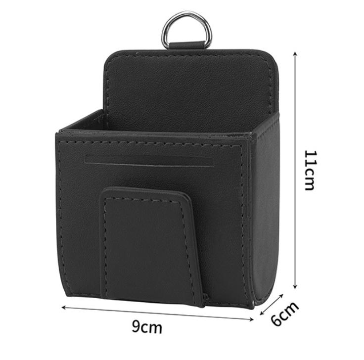 Многофункциональный автомобильный органайзер для хранения, крепящийся на воздуховод, с клейкой присоской | Органайзер на приборную панель с держателем для телефона