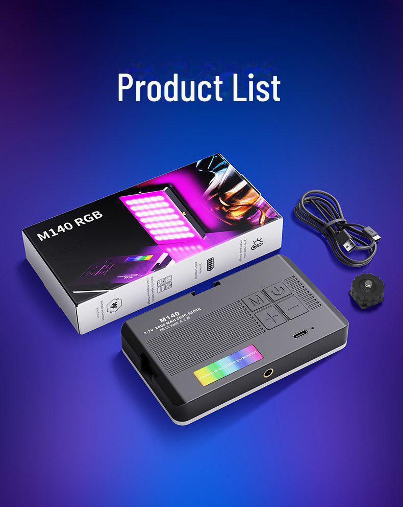 Светодиодное кольцо RGB для конференций и селфи-светильников для телефона, ноутбука и прямых трансляций