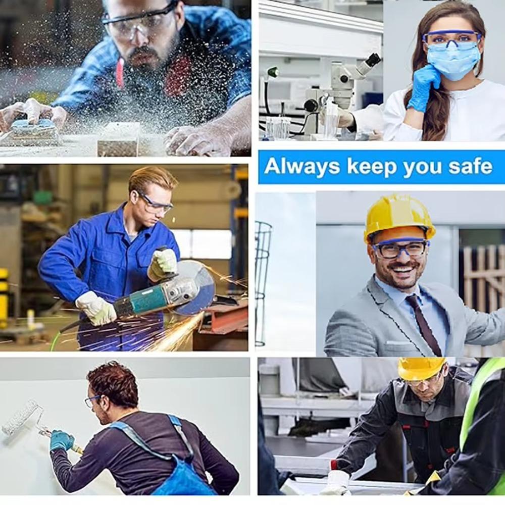 Anti-Splash Safety Goggles Clear Surgery Goggles Durable Eye Protection Glasses Men and Women