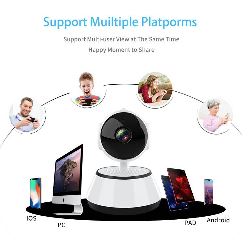Smart Home WIFI Camera IP Wireless Surveillance Two Way Audio CCTV Pet Baby Monitor Security Indoor Camera