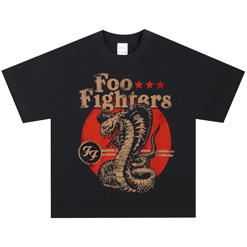 Foo Fighters T-Shirt, Soft Fabric Casual Daily Wear