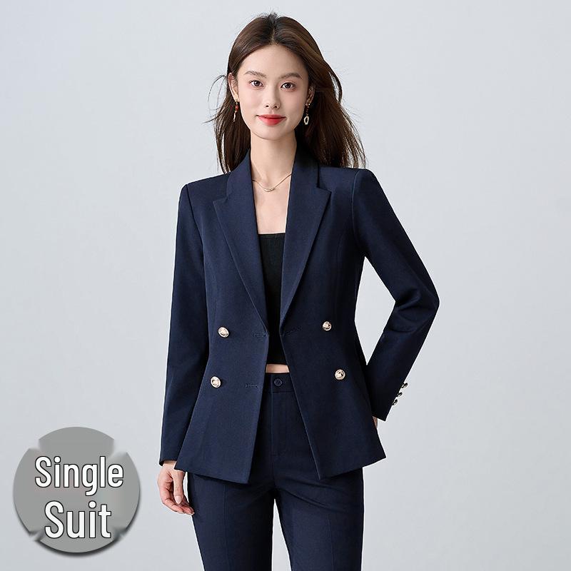 Женский профессиональный костюм класса люкс для администраторов, учителей и сотрудников салонов - Приталенный и модный