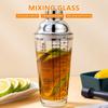 Scale Stainless Steel Glass Measuring Jigger Cocktail Shaker Wine Mixing Bottle Bartender Tools