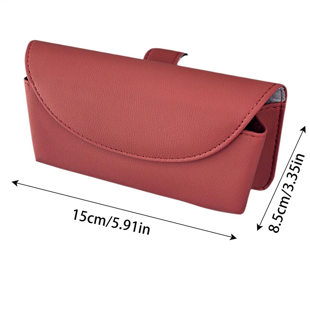 Visor Sunglass Holder Auto Interior Magnetic Glasses Clips Spill Proof Magnetic Visor Sunglass Holder For Truck And Vehicle