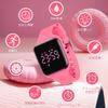 Smart Watch for Digital 5ATM Sports Alarm Date and Day Elementary School Junior High School Japanese Instruction Manual Included Girls, Kids,