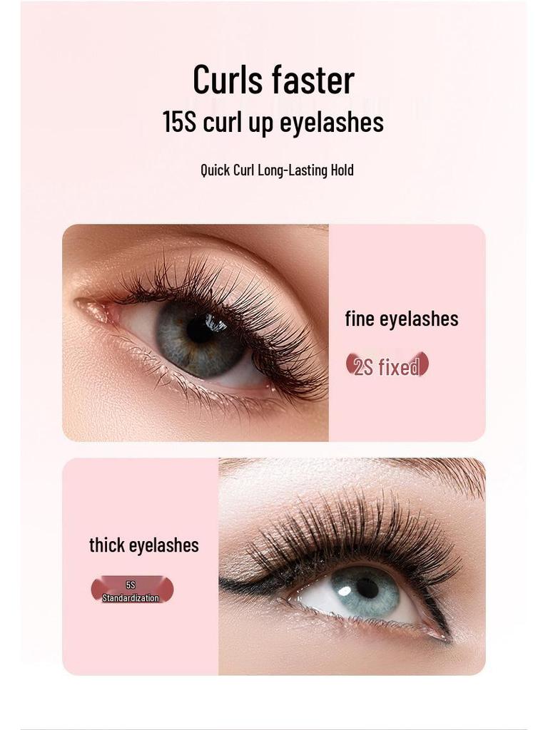 Портативный электрический керлер для ресниц с подогревом для красоты