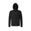 Fitness Casual Fashion Simple Hooded Jacket Men Jackets Deep-Black A11M521706F-BK