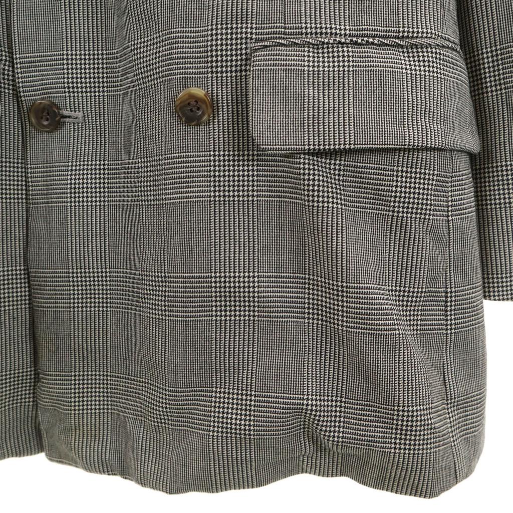 CHAPS RALPH LAUREN 80-е 90-е Seibu Индивидуальный пошив Старый Гленчек двубортный пиджак Мужской Б/У