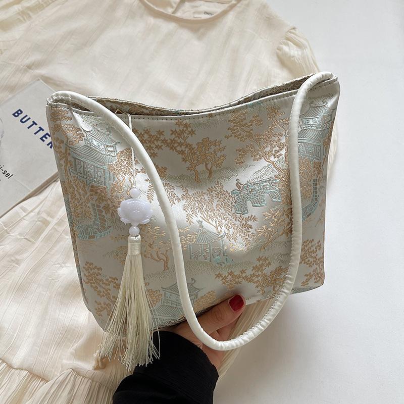 Высококачественная сумка-ведро на одно плечо для женщин, летняя, новая, модная, модная и универсальная сумка через плечо