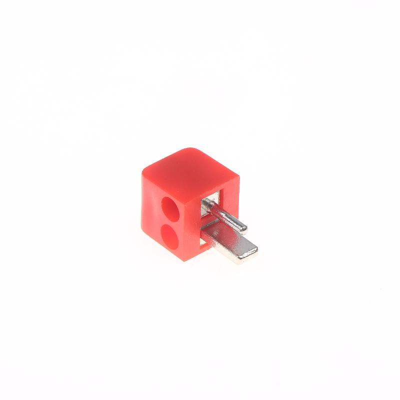 2/6Pcs Screw Terminal Block Connector 2Pin Din Hi-Fi Speaker-Plug Connectors Red Black Electrical Equipment-Plug Connector