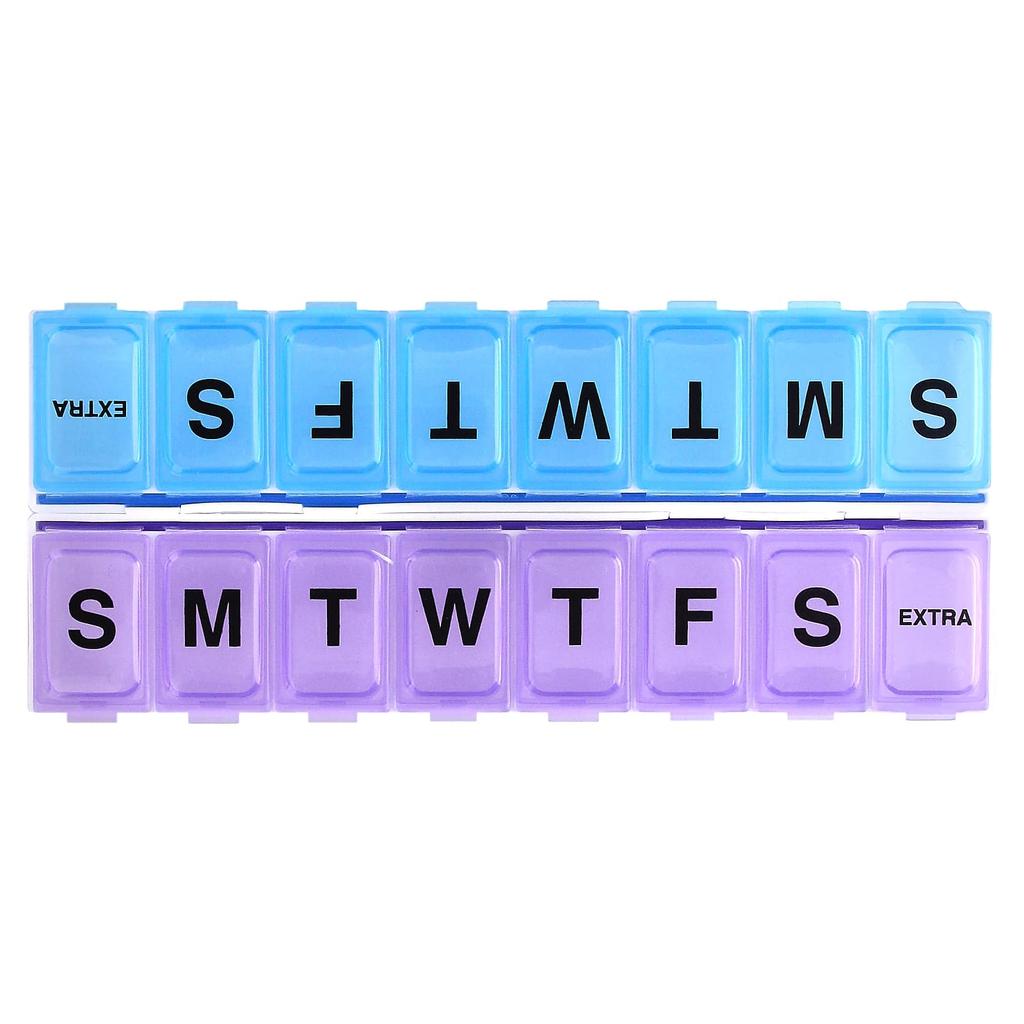 Separate Two Weeks Pill Planner, 1 Count