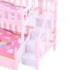 Doll Toy Furniture European Style Bunk Bed Double Bunk Bed Girl Birthday Toy