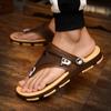 Men's Summer Slip-on Slippers Inside and Outside Wear Non-slip Beach Sandals