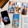 Чехол для телефона A-Arthur H-Honor of K-Kings для Samsung Galaxy A73, A72, A71, A70, A53, A52, A51, Другие Мягкий Черный Чехол
