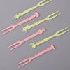 Cartoon Disposable Fruit Forks (50 Pcs)