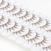 10 Pairs Natural Look Manga Lashes Japanese Cosplay Faux Mink Lashes  for Women