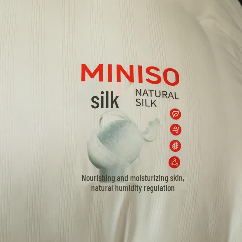 MINISO Стильное одеяло из шелка тусса