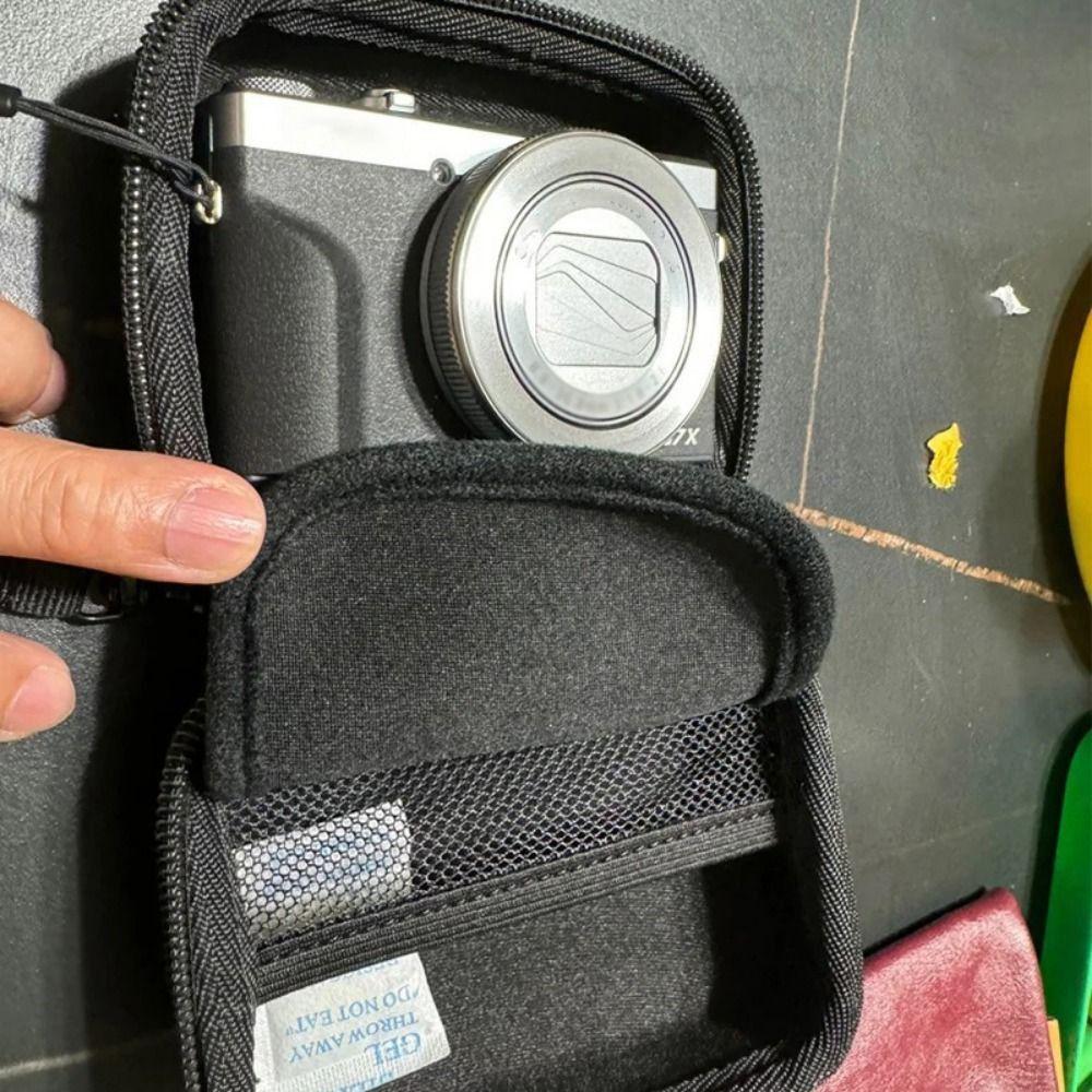 ПВХ Цифровая сумка для камеры Мини-аксессуары для камеры для Sony ZV-1 ZV-1II ZV1 ZV-1M2 ZV-1F RX100 M7 M6 Canon G7 X Mark III G9X G7X II