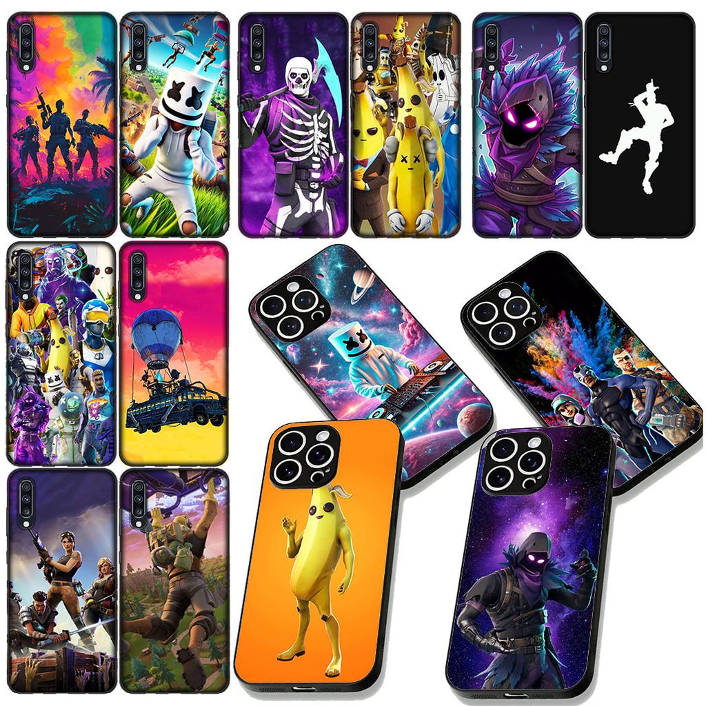 Wallpaper F-Fortnites-Lovely Phone Case for Apple iPhone 12 13 Mini XS 11 Pro Max 7 8 Plus + XR 8+ X SE 2020 SE3 Cover Casing