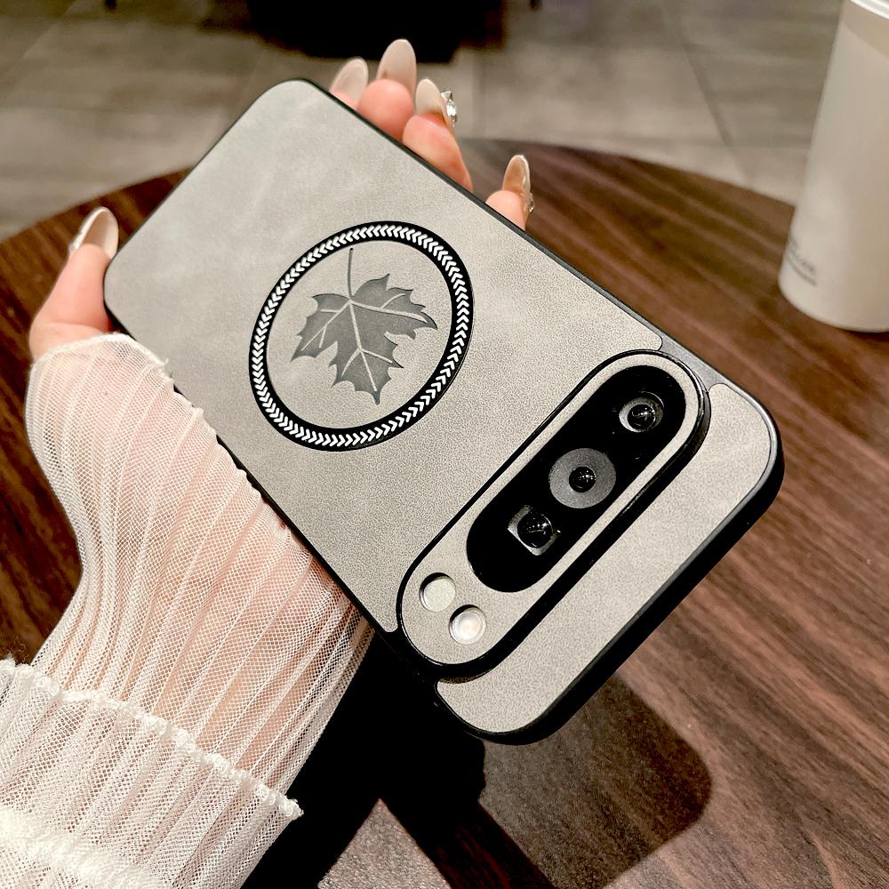 Роскошный чехол из искусственной кожи для Google Pixel 10 9 8 7 Pro XL A 9A 8A 7A Обложка Pixel 9 8 7 Pro XL 9A 8A 7A Беспроводная зарядка Magsafe