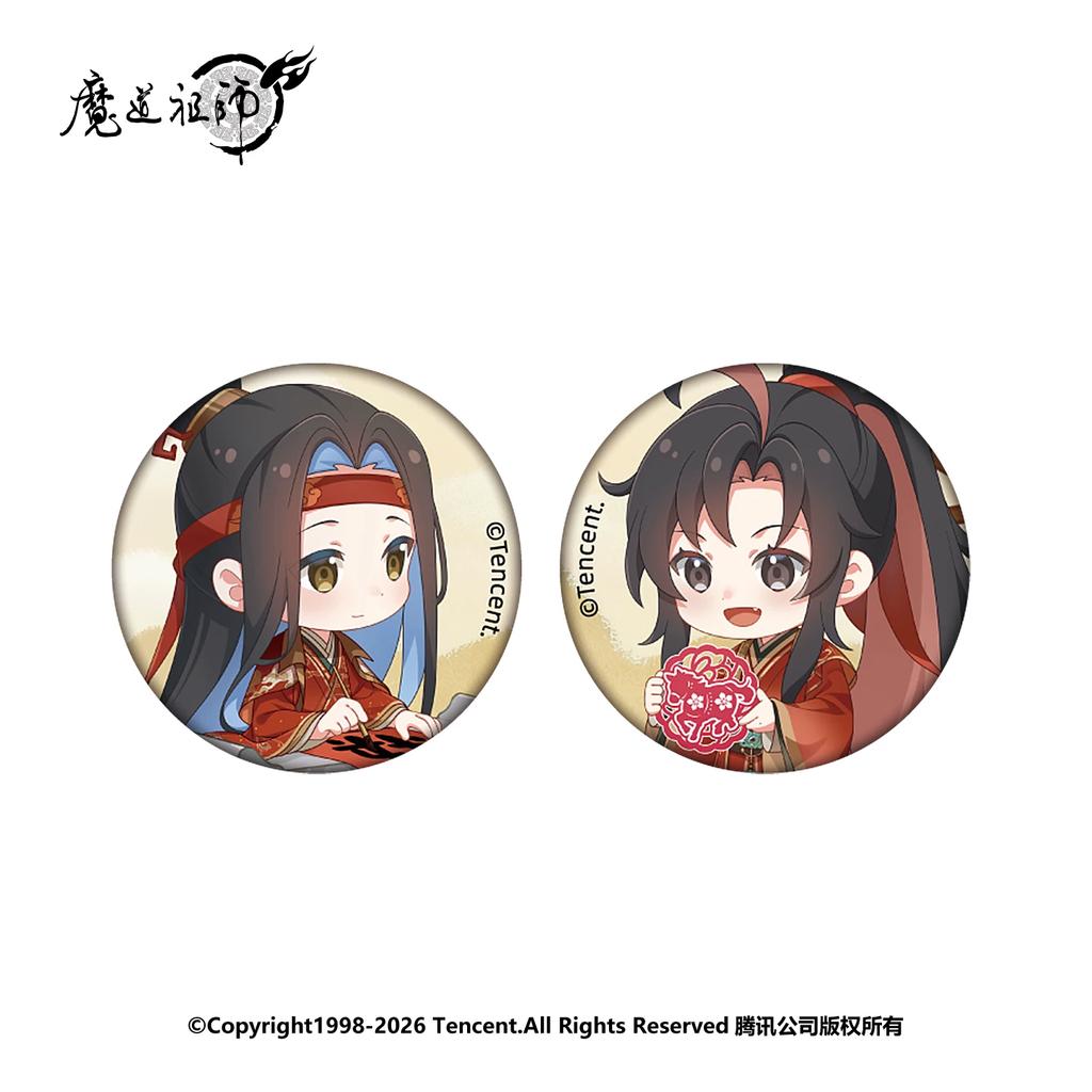 Sunsyea MDZS Mo Dao Zu Shi Официальный мерч Серия SSRY Вэй Усянь Лань Ванцзи Значок Акриловый стенд Брелок Магнит на холодильник
