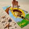 Ultra-Soft Beach Towel with Maya the bee Theme,Ideal for Pool - Camping, Diving - Perfect Travel Essential, Vibrant Beach Towel.