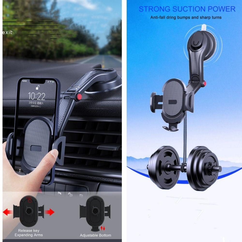 GPS Stand 360° Rotating Gravity Dashboard Phone Holder Car Phone Holder Stand Mobile Phone Support