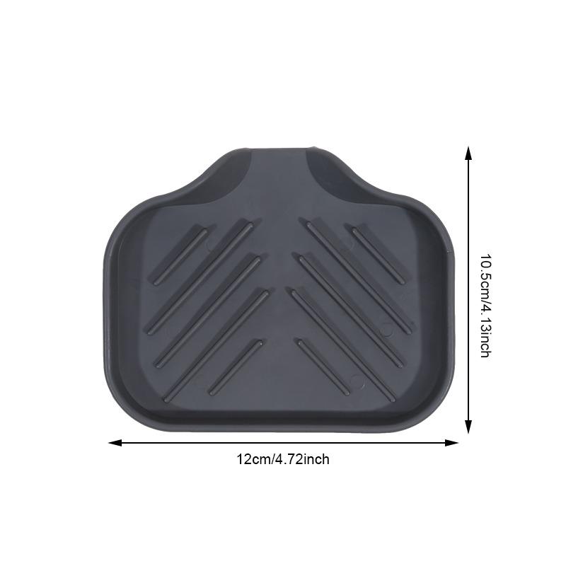 1 упаковка, силиконовый сливной ящик для мыла, противоскользящий поднос для кухни, ванной комнаты, креативный стиральный стол, поднос для мыла, бесплатная стойка для слива дырокола