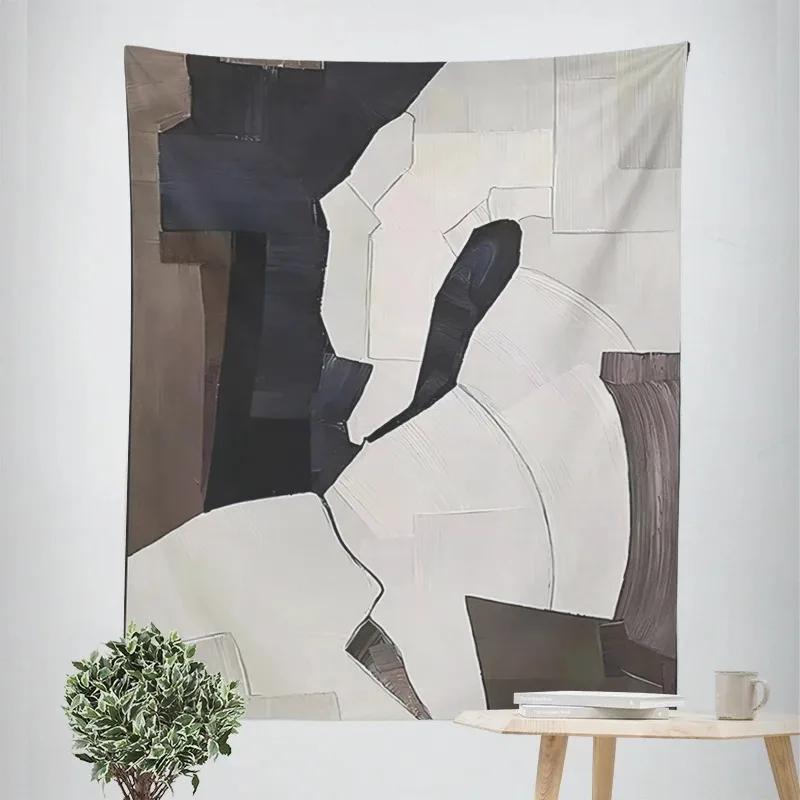 Украшение стен дома Гобелен Простой узор Украшения Подвесная ткань Офис Гостиная Гобелен