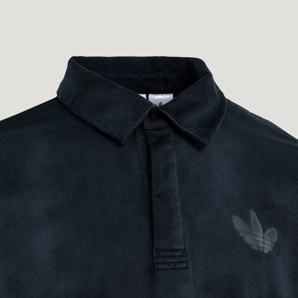 adidas Originals FW25 Мужская футболка-поло с длинным рукавом 2-в-1 tops KR5053