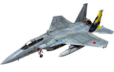 Место 1/72 Самолет F-15J Eagle Сил самообороны Японии, модернизированный, 306-я эскадрилья, Авиашоу 2017 в Комацу, Памятная схема окраски, Золотой E