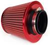 Conical sports air filter RED+3 adaptor
