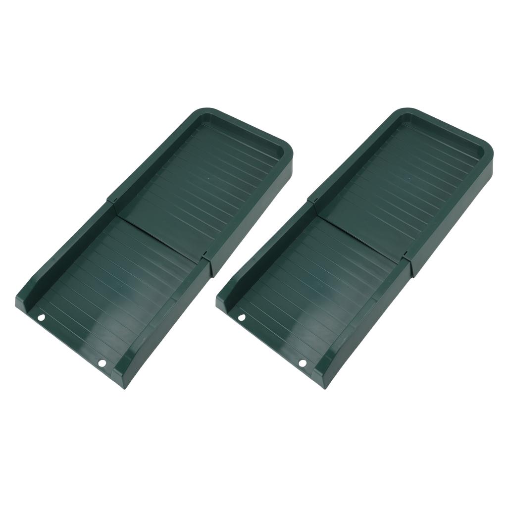 Rain Gutter Downspout Extension Weather Proof PP Rain Gutter Downspout Splash Block for Outdoor