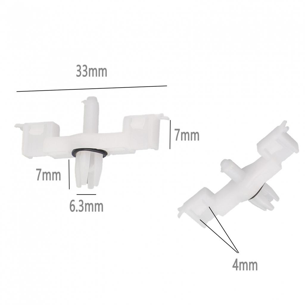 Белый фиксирующий зажим 10 шт/комплект 95555954700 для Cayenne