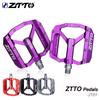 ZTTO MTB Cycling Pedals DU Sealed Bearing Ultralight Aluminum Alloy Footboard Anti-Slip Bicycle Platform Pedals DH Bicycle Parts