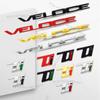 1 шт. 3D Металлическая эмблема-значок VELOCE TI на крыло, задний бампер, багажник автомобиля для Giulietta Giulia Stelvio