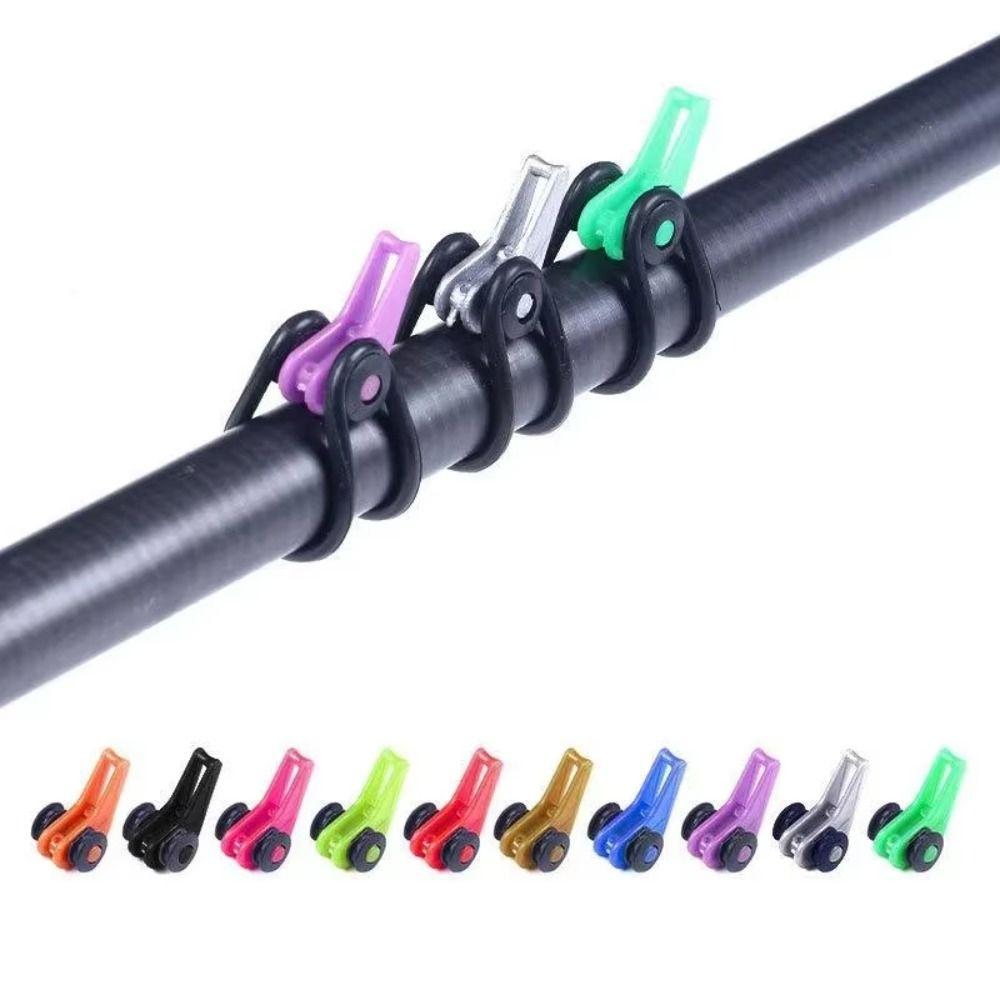 10 шт. Держатель рыболовного крючка без загиба, Высокая сила натяжения, Фиксатор удилища, Удилище