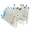 10 Pcs Blue Ink Parker Style Standard 1.0Mm Ballpoint Pen Refills Nib Medium