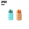 1/2PCS Goodluck Small Cute Mini Thermos Cup MINI Portable Creative Pot Belly Water Cup Pocket Cup with Hand Gift