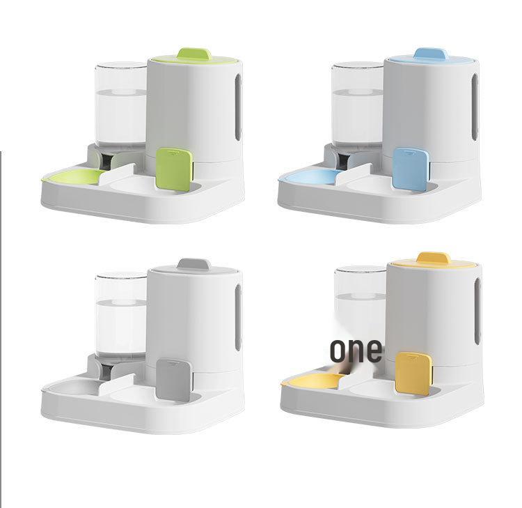 Автоматическая кормушка и поилка большой вместимости для кошек