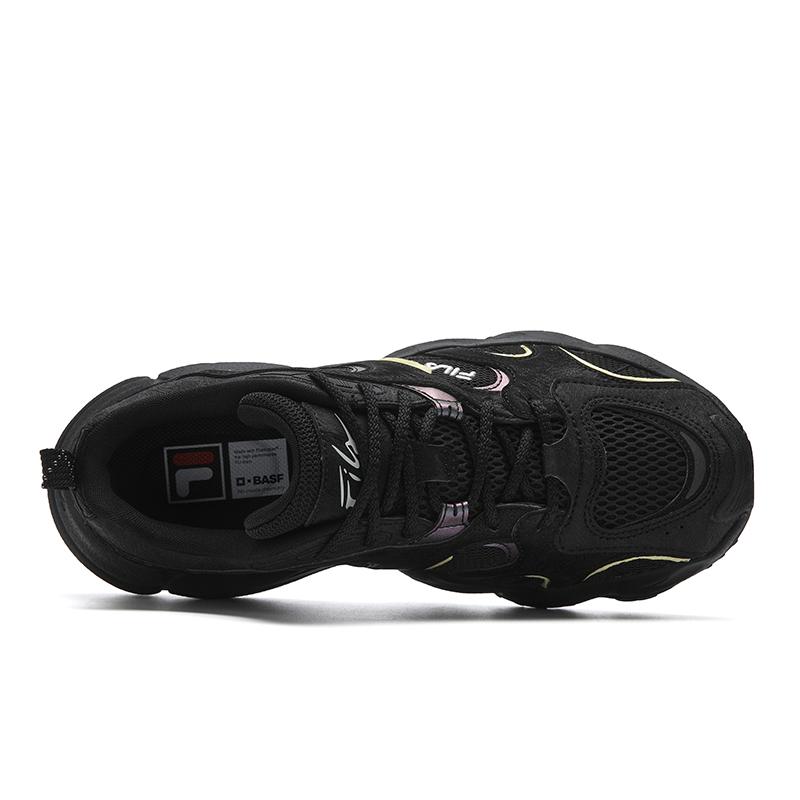 Fila ОРИГИНАЛЬНЫЕ Амортизирующие Устойчивые к истиранию Дышащие Легкие Низкие Массивные Кроссовки Мужские Черные F12M612109FBK