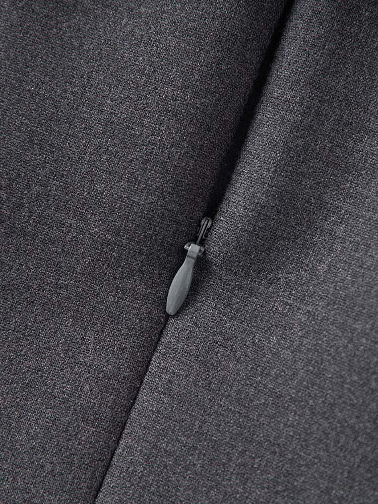 Омолаживающее милое ретро преппи платье-двойка - Приталенное, в стиле «маленький аромат» для женщин