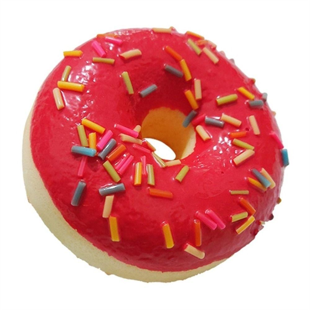 Donut 6.2cm/2.4in Model Food Simulation Donuts Simulation Cake Squeeze Toy Donut Cone Toy