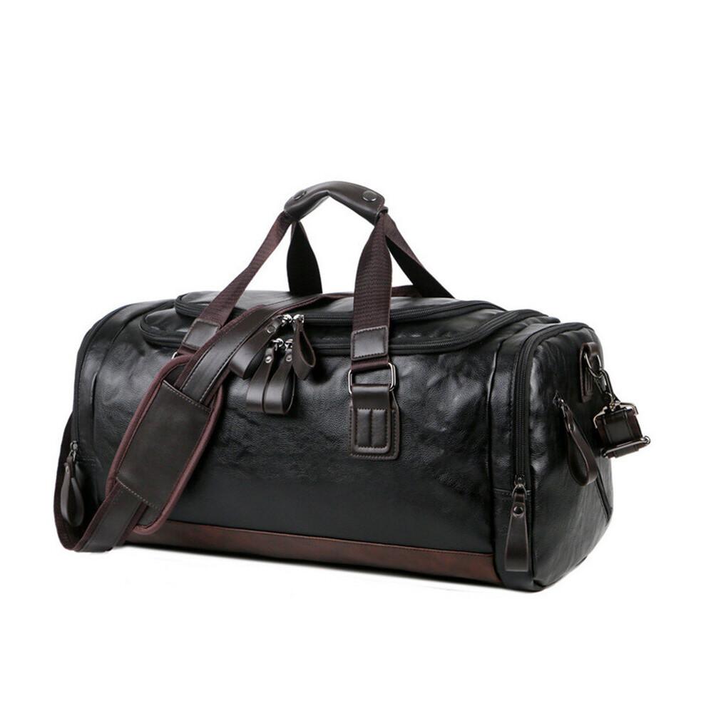 Travel Bag Men Sport Bags For Gym Leather Duffle Bags