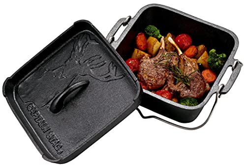 Captain Stag UG-3072 UG-3072 Dutch Oven, Iron Cast